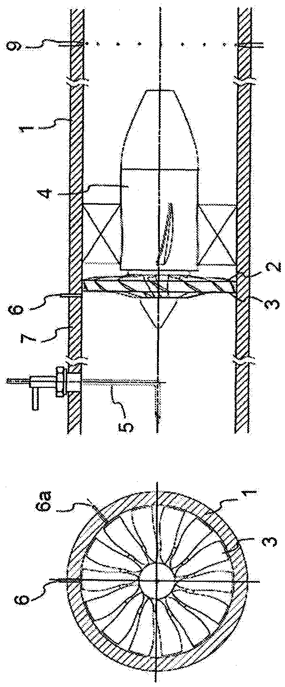 Method and device for determining an indicator for a prediction of an instability in a compressor and use thereof