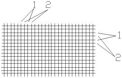 Reasonable-structure anti-irradiation fabric for bamboo fiber gauze kerchief