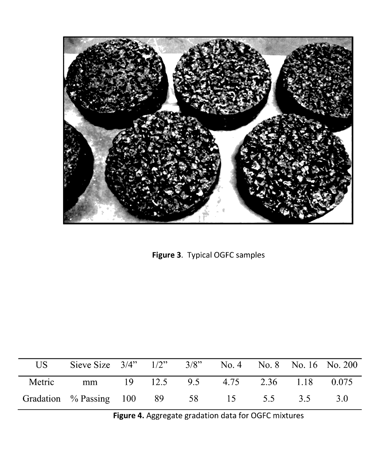 Multi-functional open graded friction course for in situ treatment of highway or roadway runoff