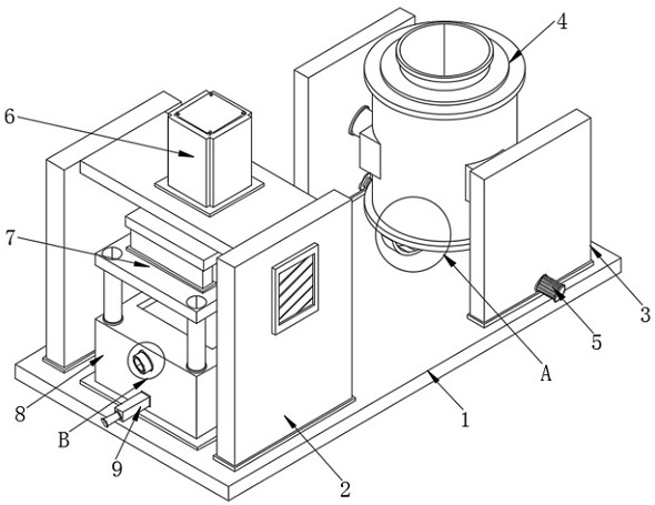 A sand casting gating system for bracket castings