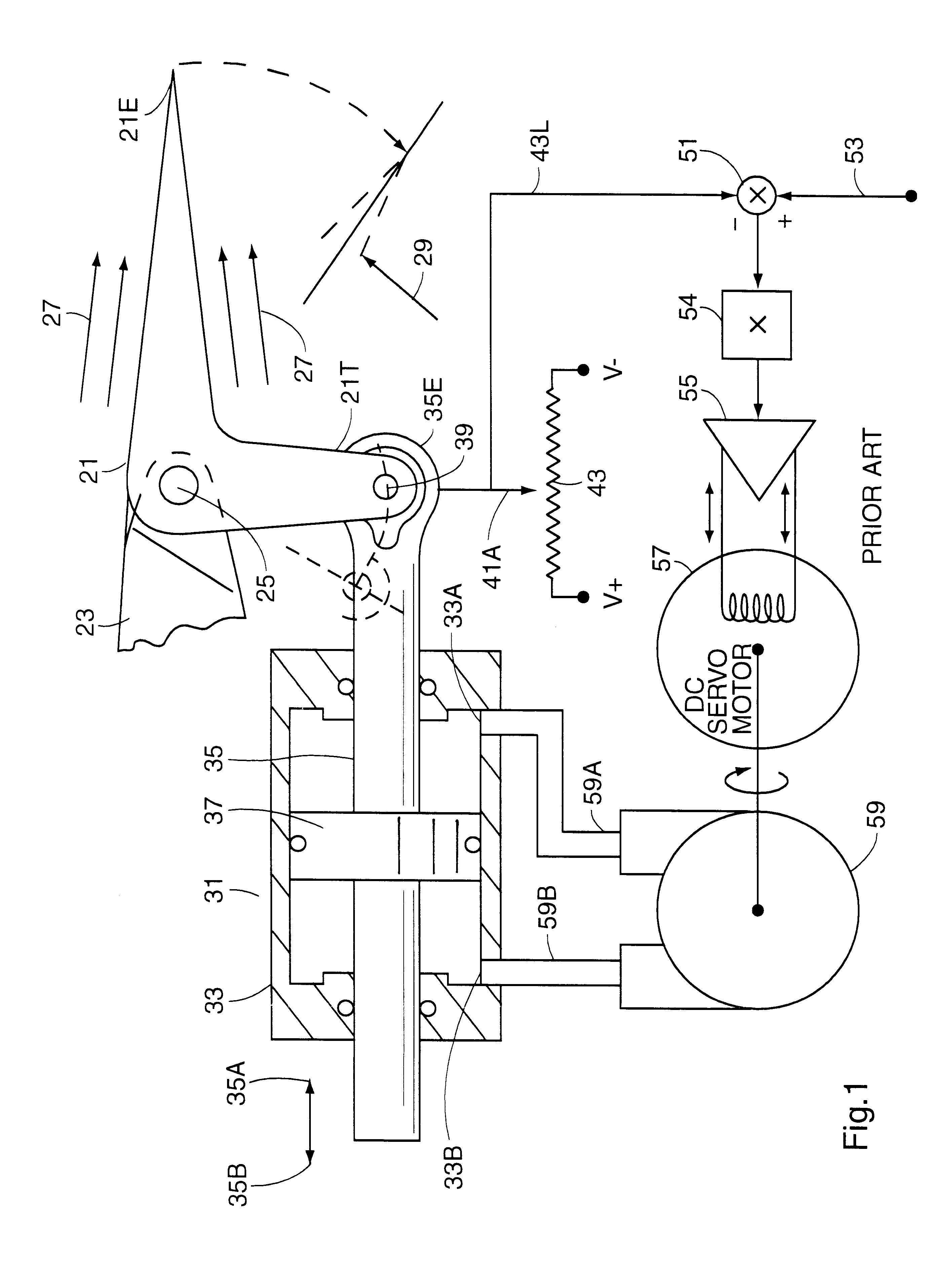 Low power loss electro hydraulic actuator