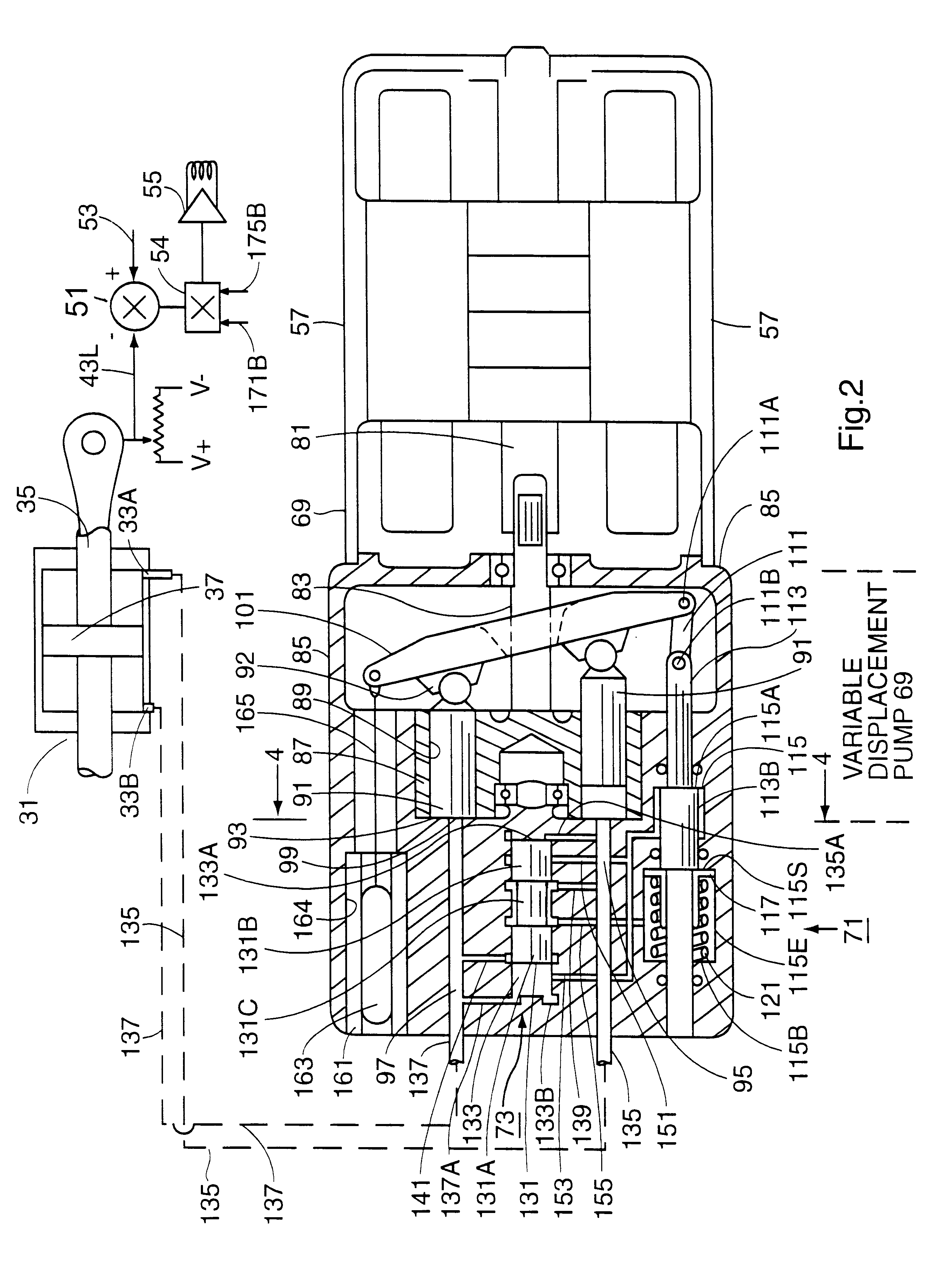 Low power loss electro hydraulic actuator