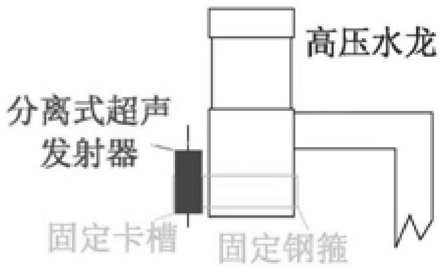 Real-time measuring device and method for residual ruler of drilling machine