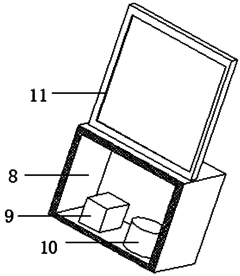 Clinical qualitative diagnosis device for pathology department