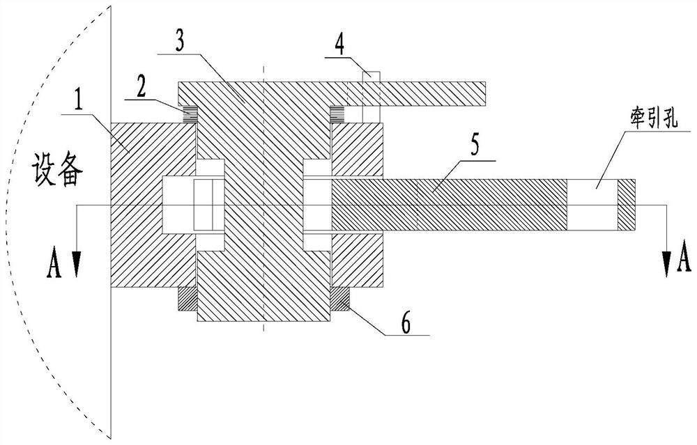 An emergency separation device