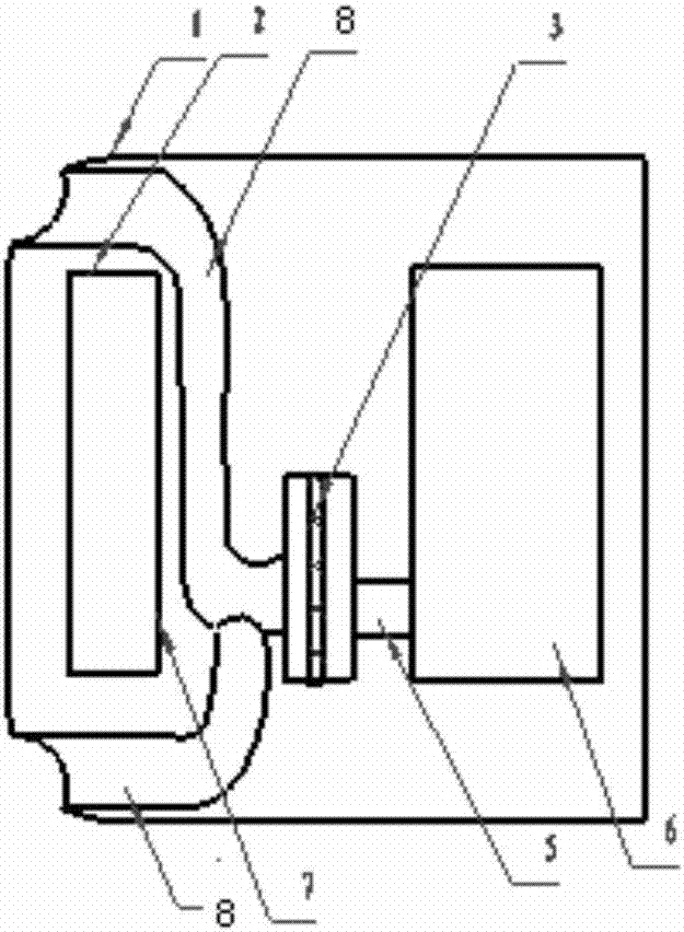 Ram type engine air intake system for vehicle