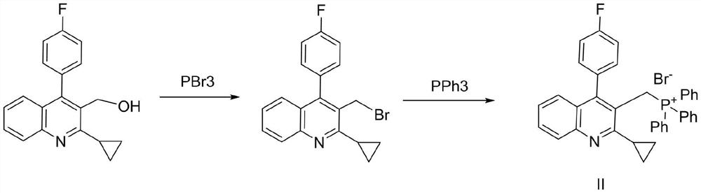 A kind of new preparation method of pitavastatin calcium intermediate