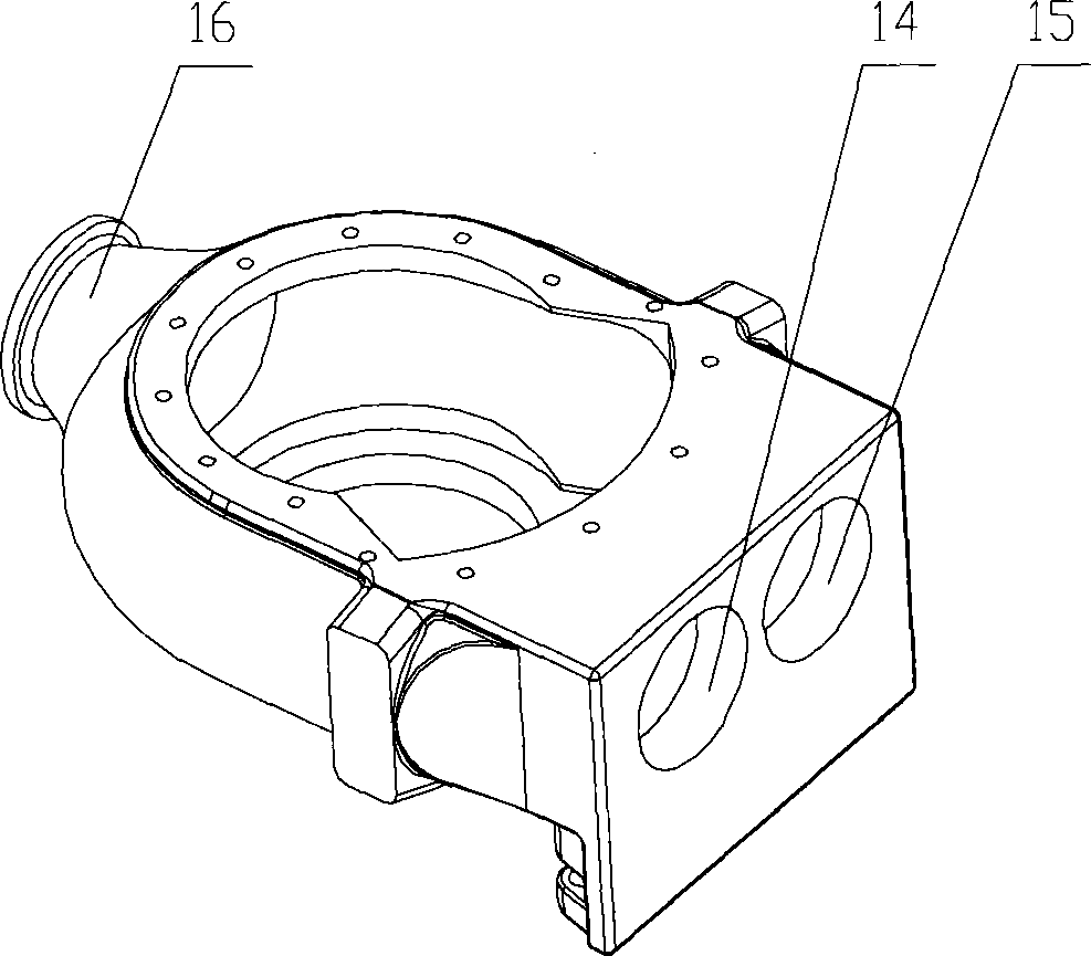 Concrete distributing valve and concrete pumping mechanism