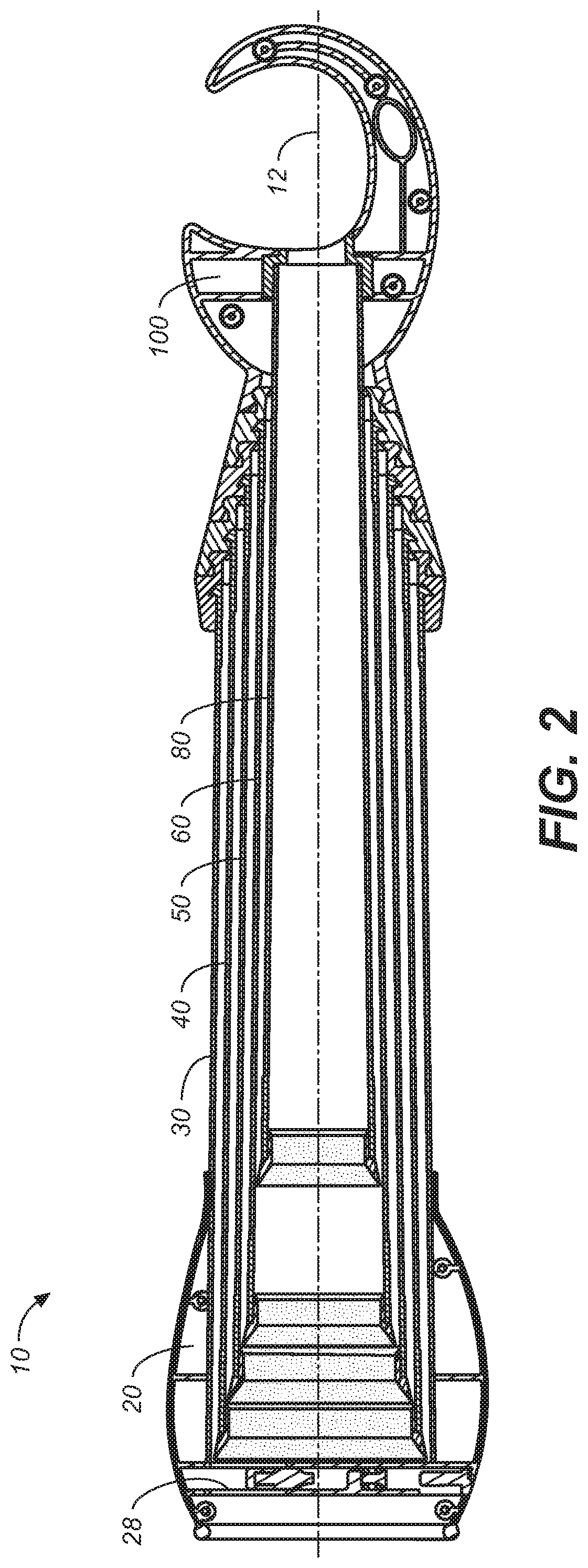 Fishing pole scabbard