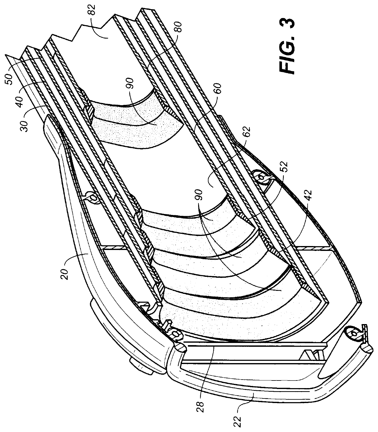 Fishing pole scabbard