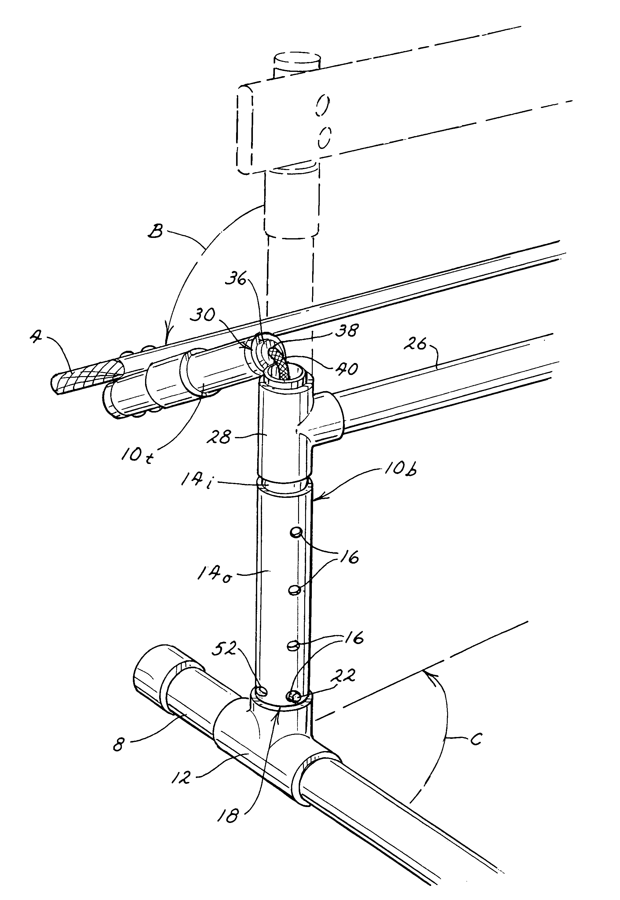 Collapsible hurdle with quick reset