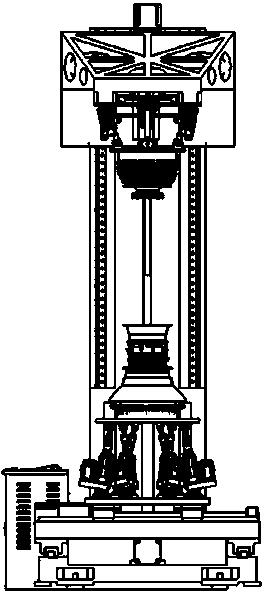 Vertical assembly equipment for shaft assembly of components