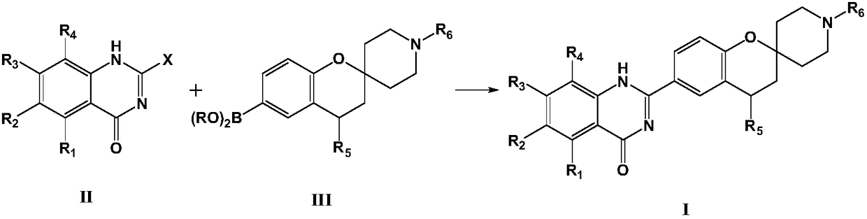 Spiro compound used for treating cerebral apoplexy