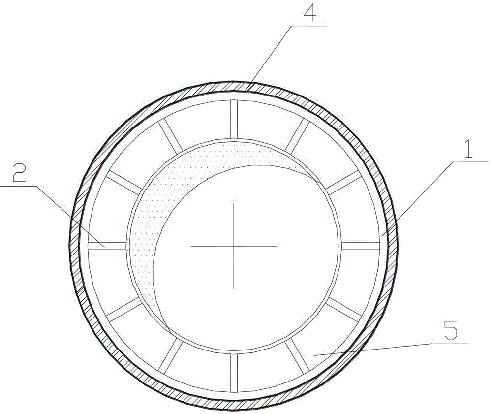 Method for lifting concrete in ultrahigh reducing steel pipe column