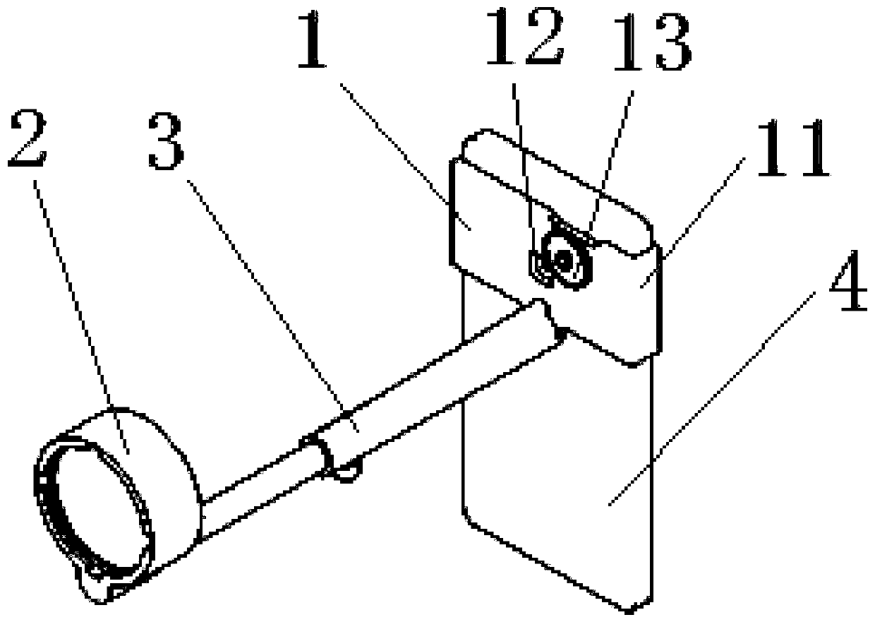 Portable support and imaging system for acquiring fundus images