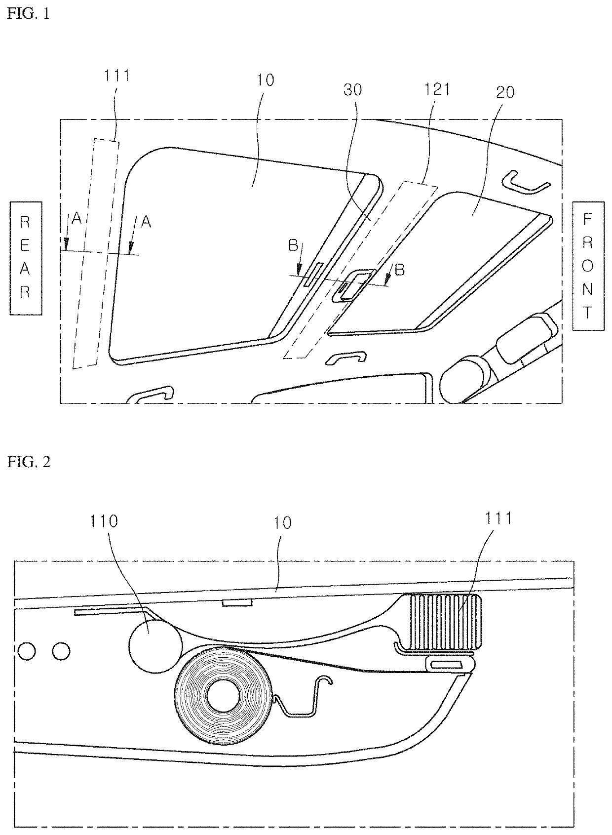 Rooftop airbag apparatus