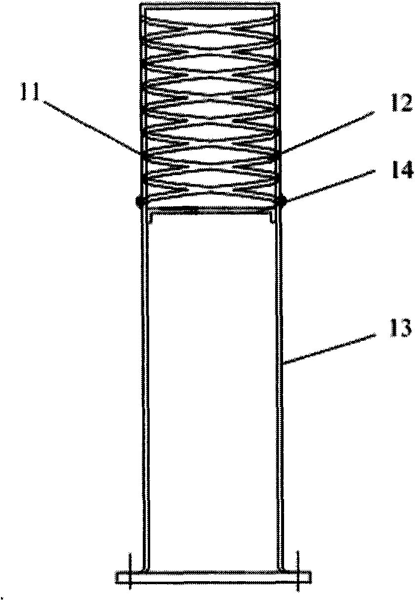 Linearly polarized broadband backfire helical antenna