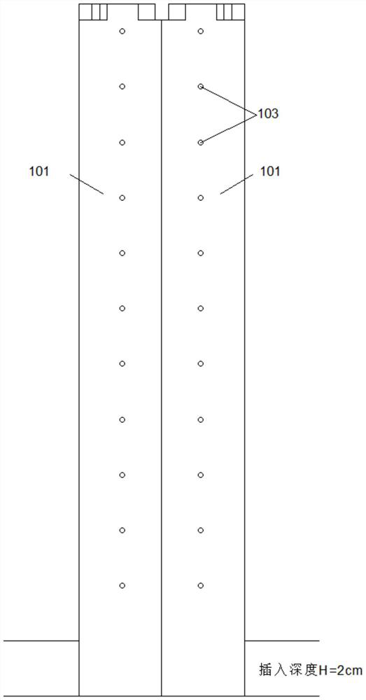 Mounting method, dismounting method and using method of hollow cylinder sample