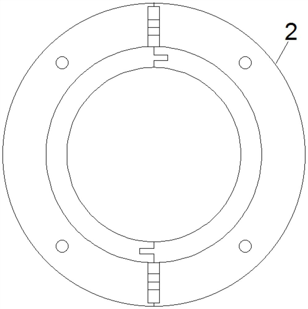 Mounting method, dismounting method and using method of hollow cylinder sample