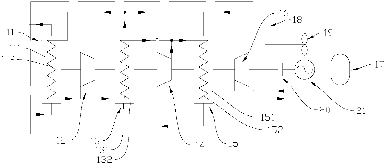 Small floating nuclear energy system and propulsion and power generation method thereof