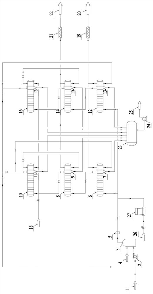 Unsteady-state oil gas recovery system