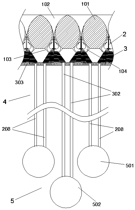 Multi-stage heat exchange structure for deaerator