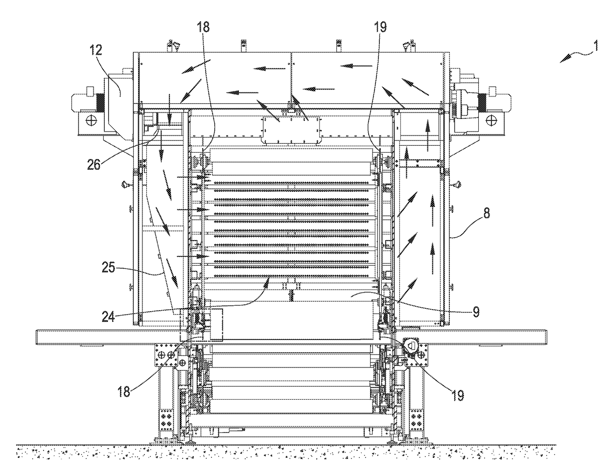 Treating a fibrous material for printing