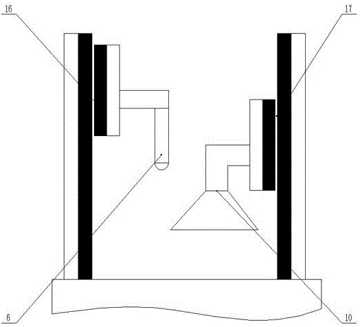 Automatic checkout device for quality of plastic gear