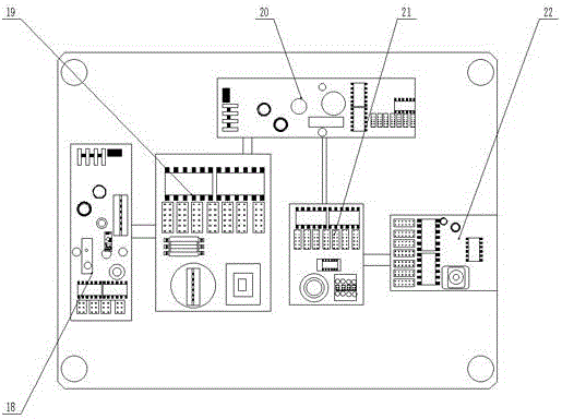 Automatic checkout device for quality of plastic gear