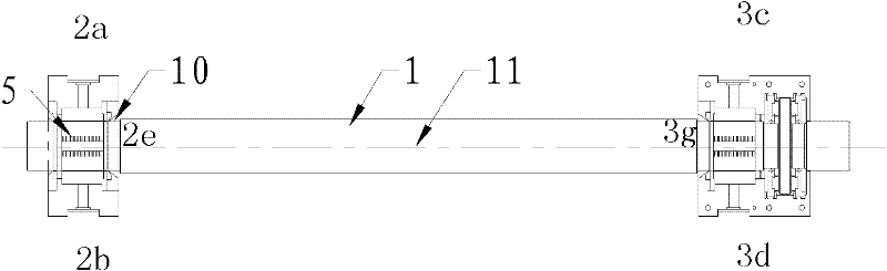 Method for mounting and centering rotating shaft supported by bearing bush with parallels