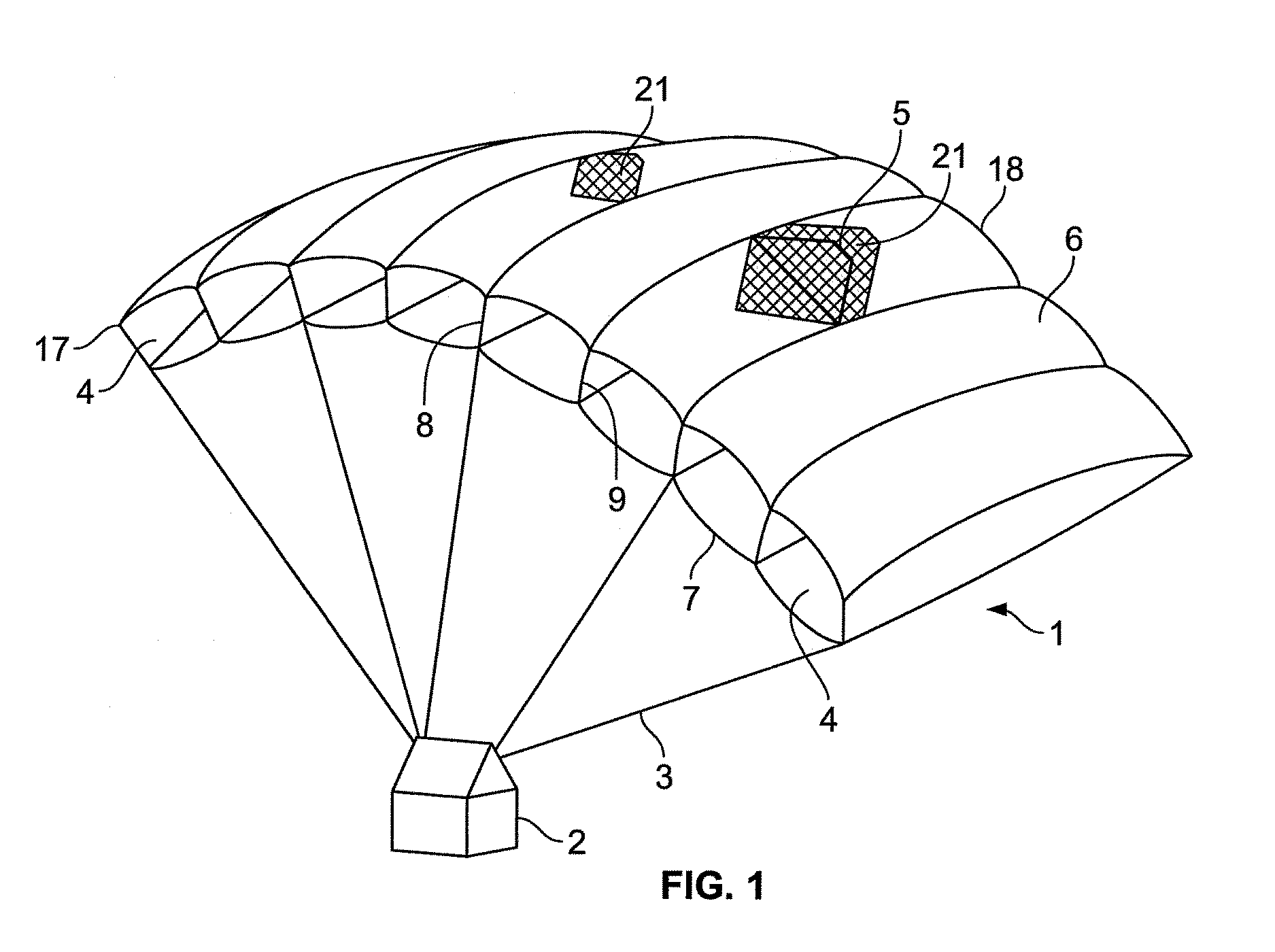 In canopy bleed air actuator with mesh vent