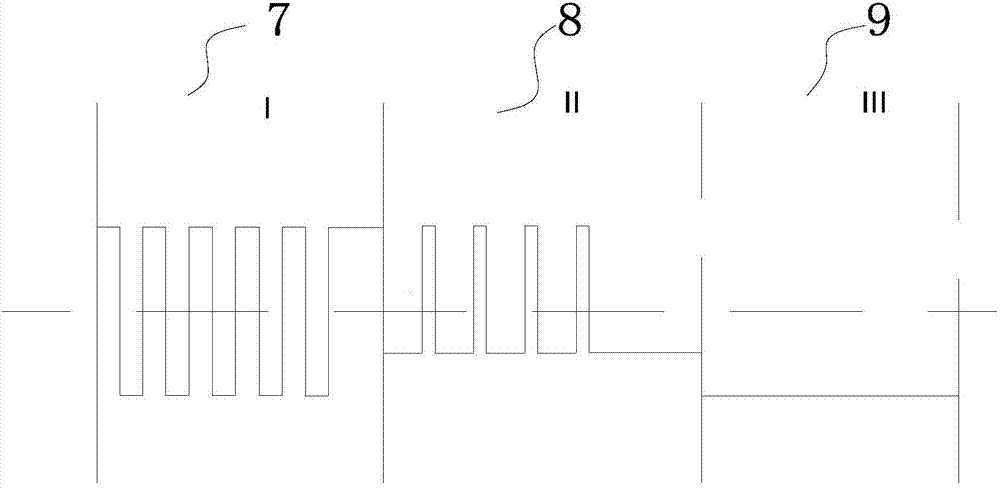 Driving method of multicolor electrophoretype electron paper display device with stable space