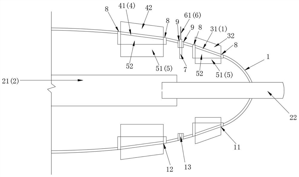 Propeller power device and ship