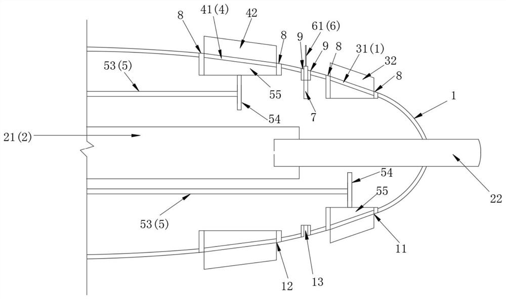 Propeller power device and ship