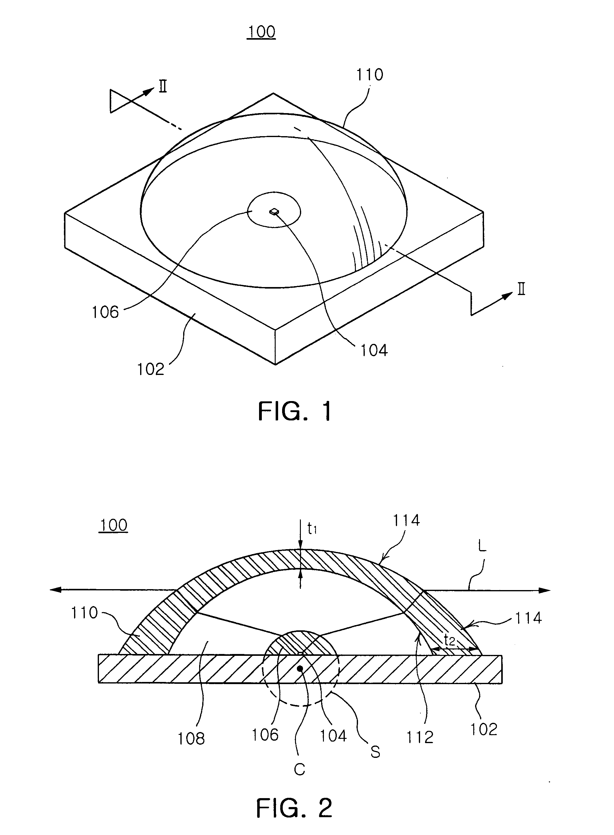 Multi-lens light emitting diode