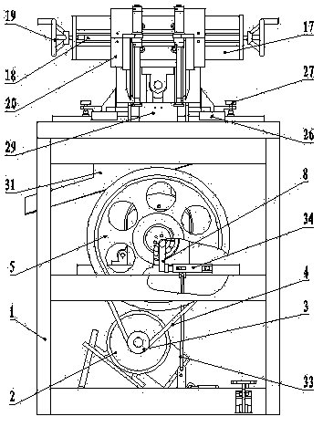 Electric double-head adjustable angle cutting machine