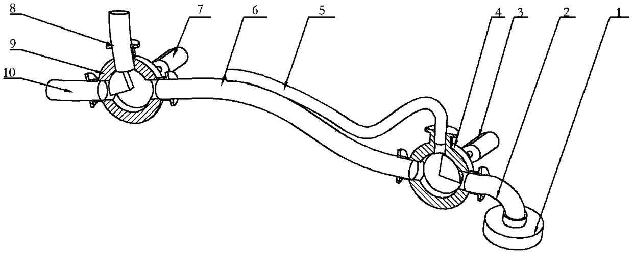 Intelligent temperature control spray head and excitation energy saving method thereof