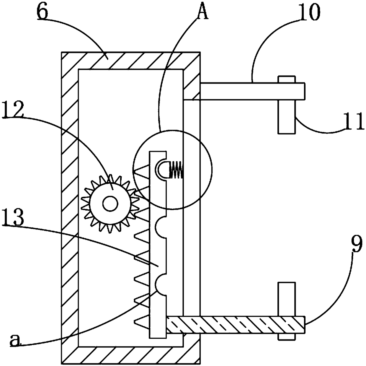 Clamping device for valve machining