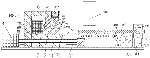 A workbench device with rolling device for plate processing and using method thereof