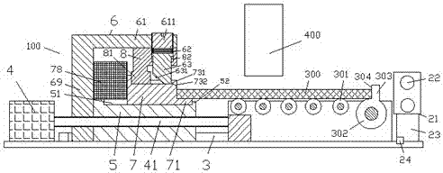 A workbench device with rolling device for plate processing and using method thereof