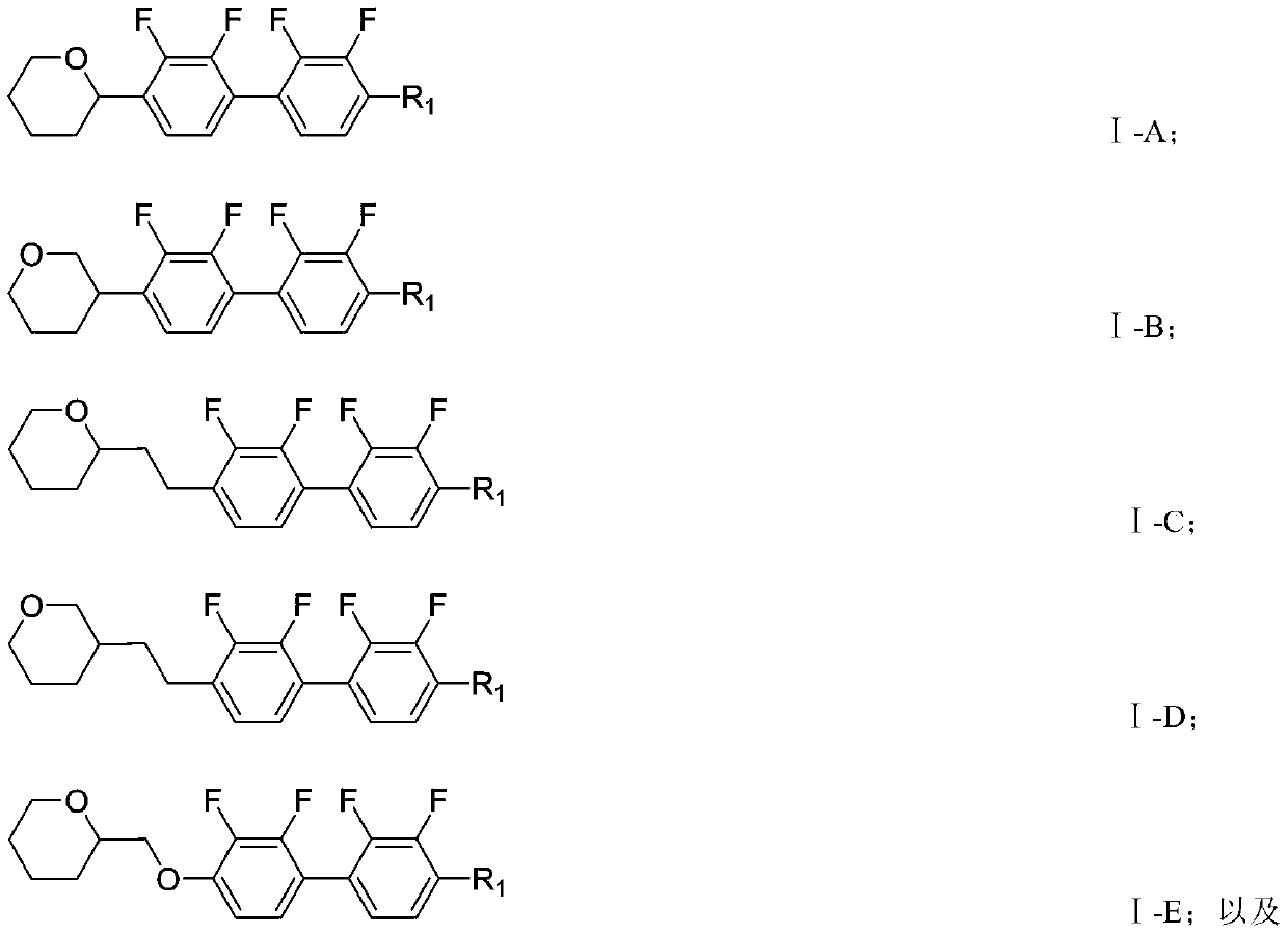 Liquid crystal compounds with negative dielectric anisotropy and their applications