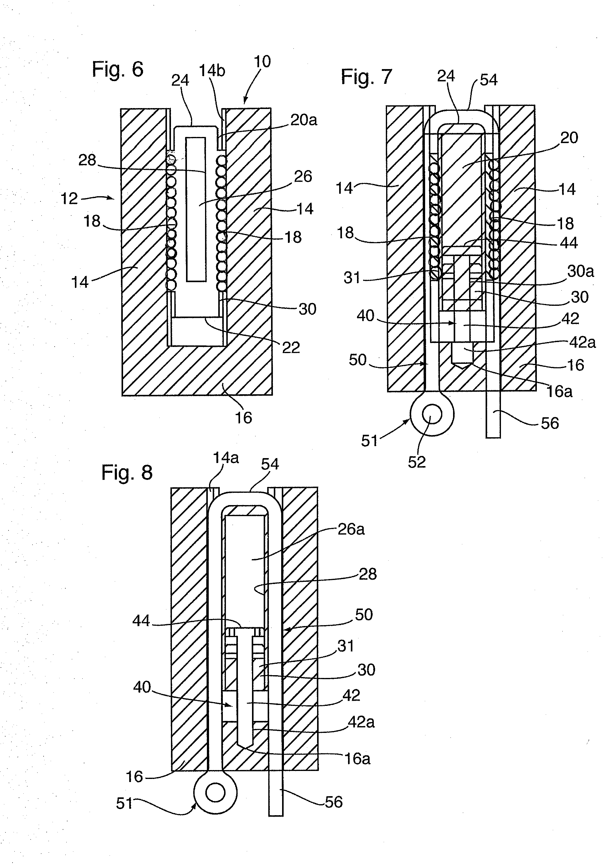 Brace and tension springs for a brace