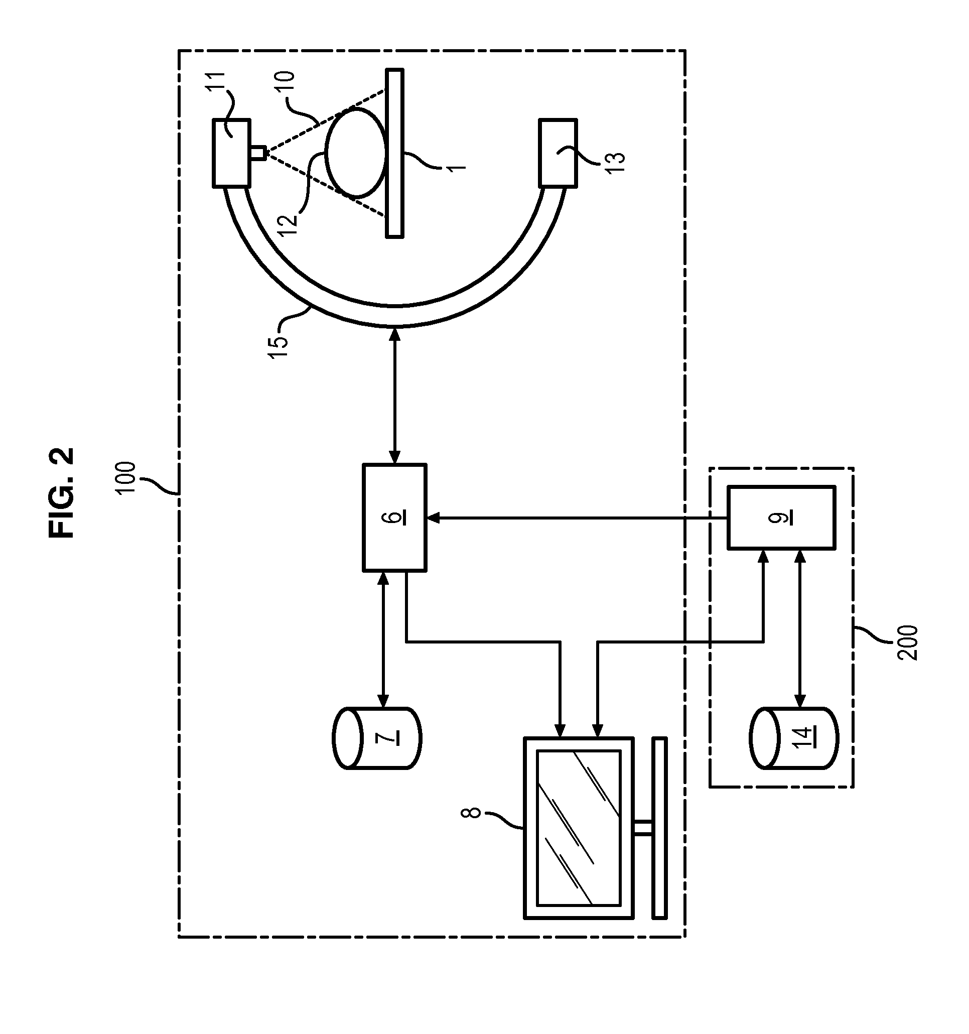 Tomographic reconstruction of a moving object