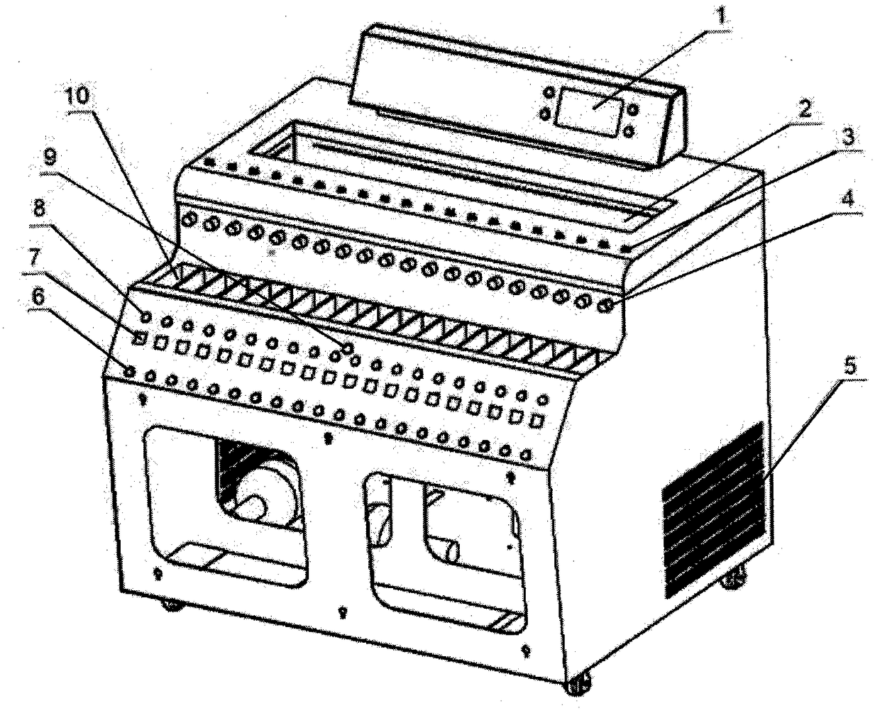 Cryoprecipitate blood coagulation factor preparation instrument and using method thereof