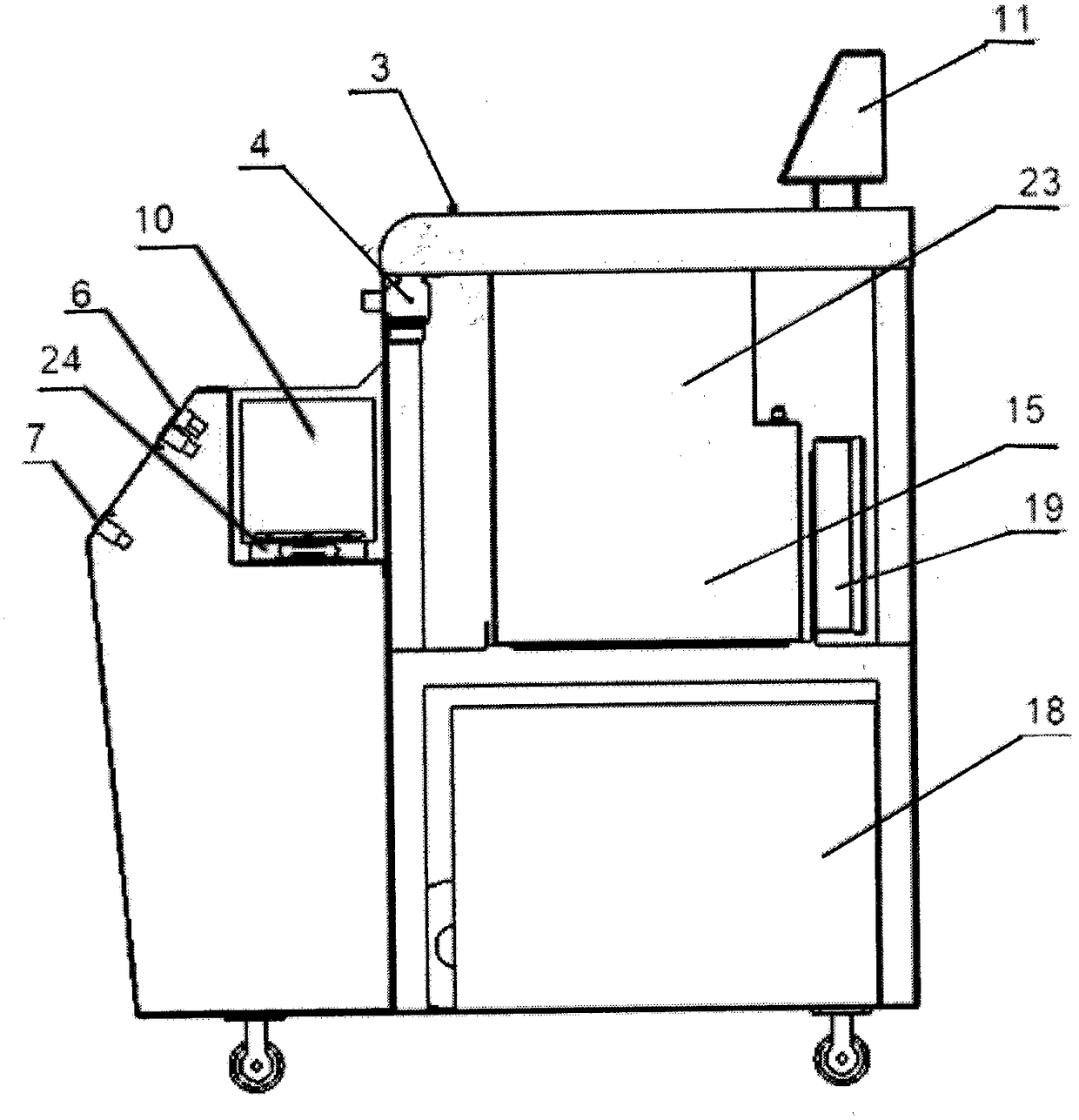 Cryoprecipitate blood coagulation factor preparation instrument and using method thereof