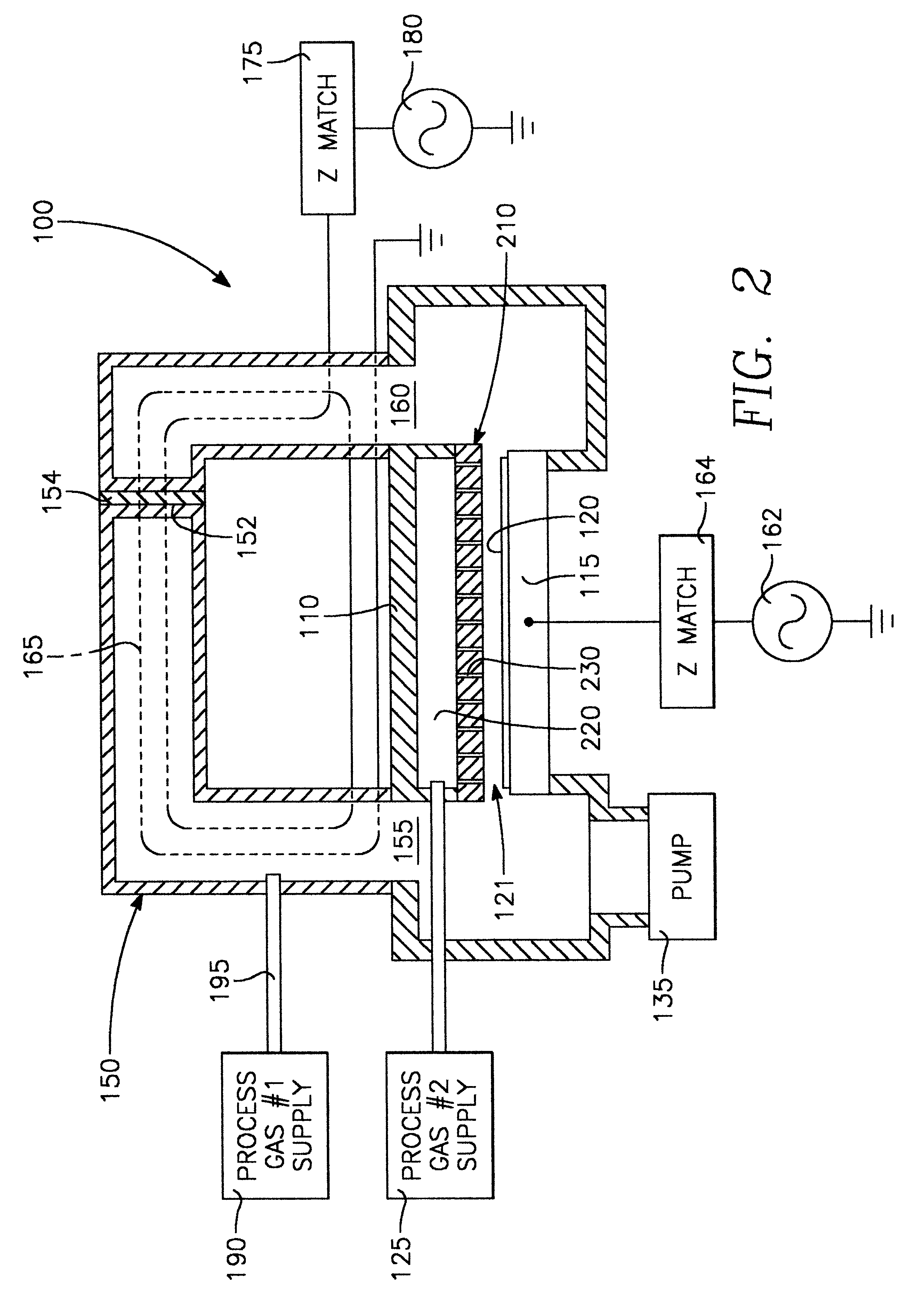 Externally excited multiple torroidal plasma source