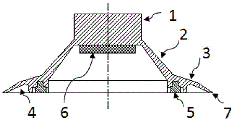 Waterproof patched elastic key