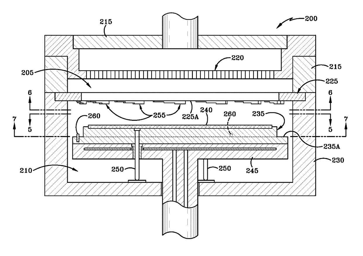 Variable gap hard stop design