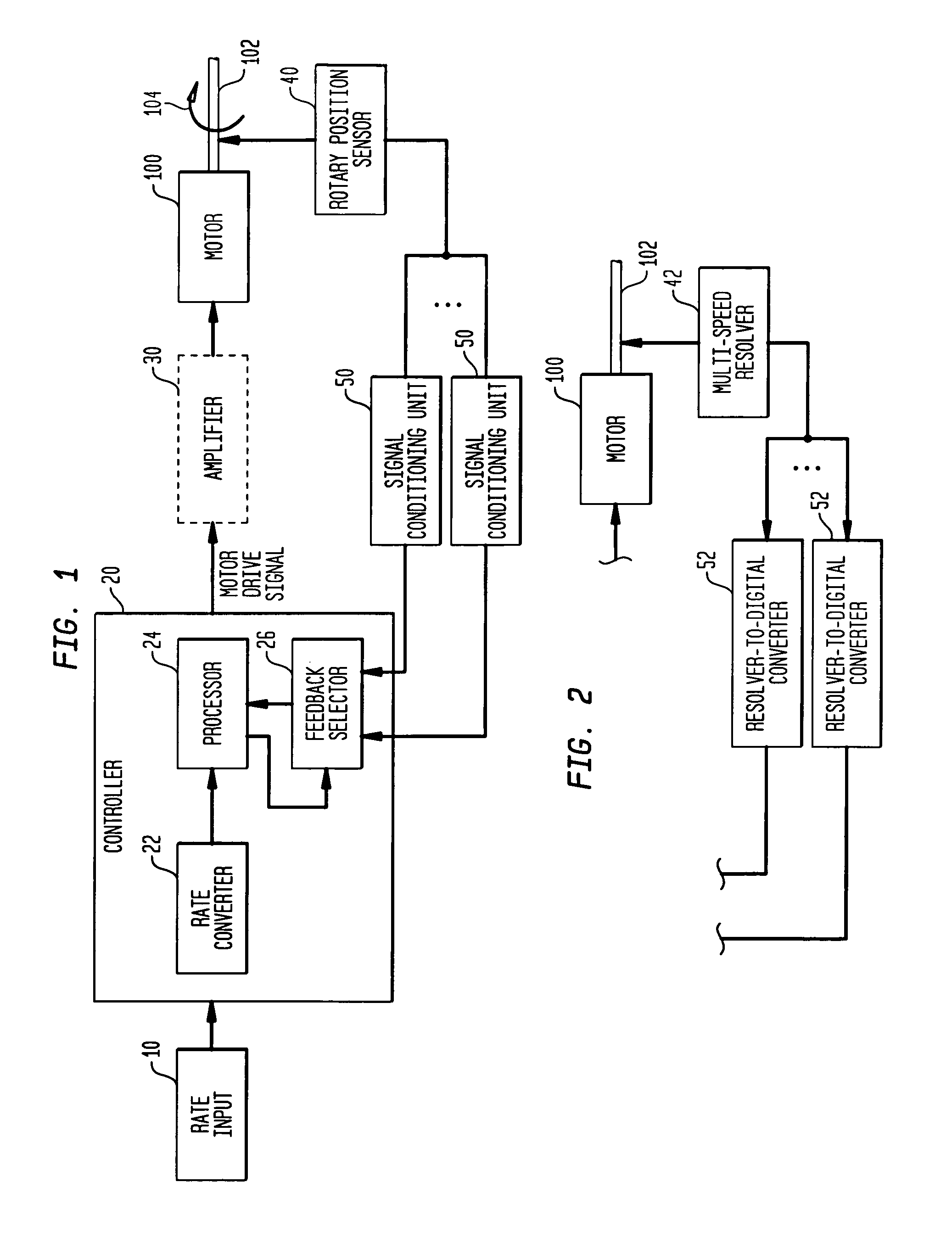 Motor controller system for large dynamic range of motor operation