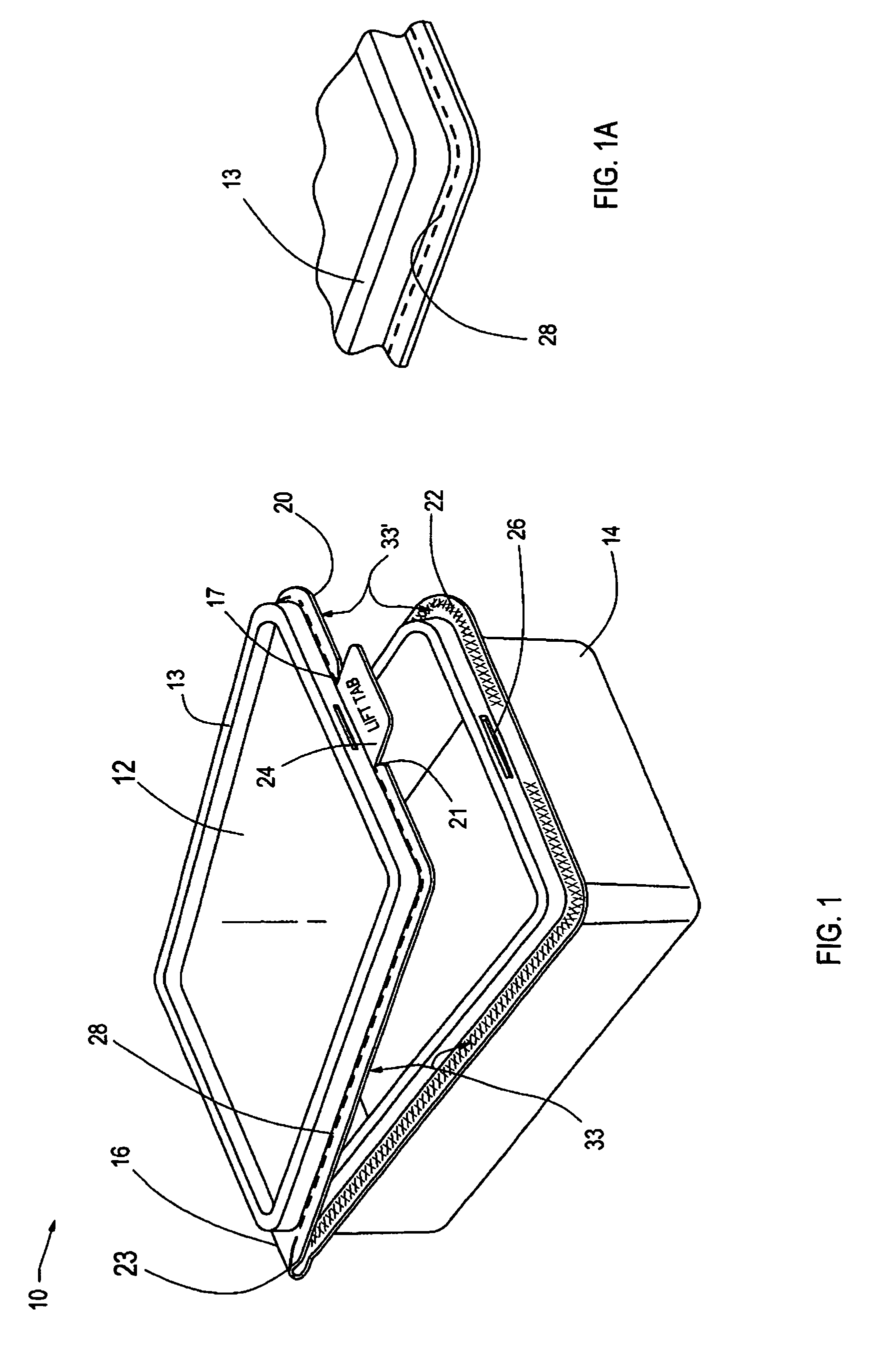 Versatile tamper-evident food container